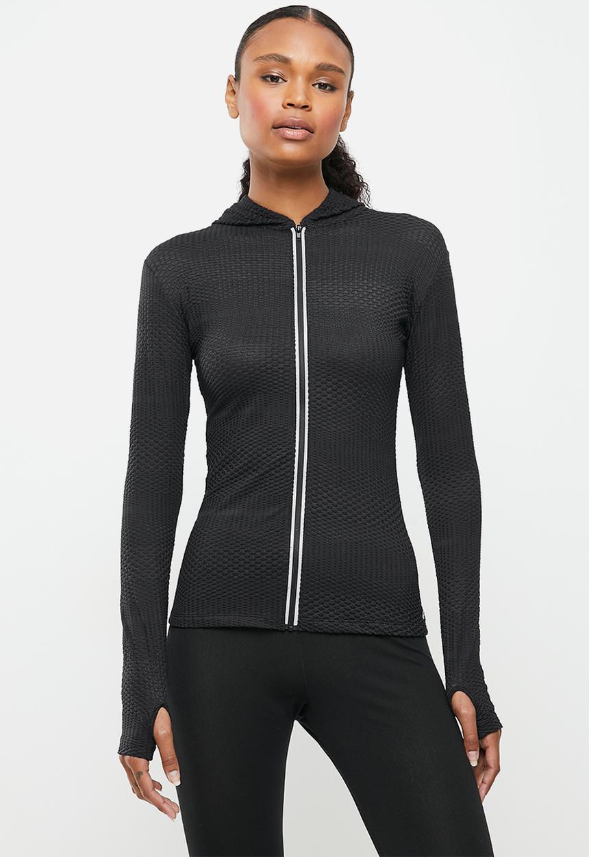 Fitgymwear - Savage run jacket - black