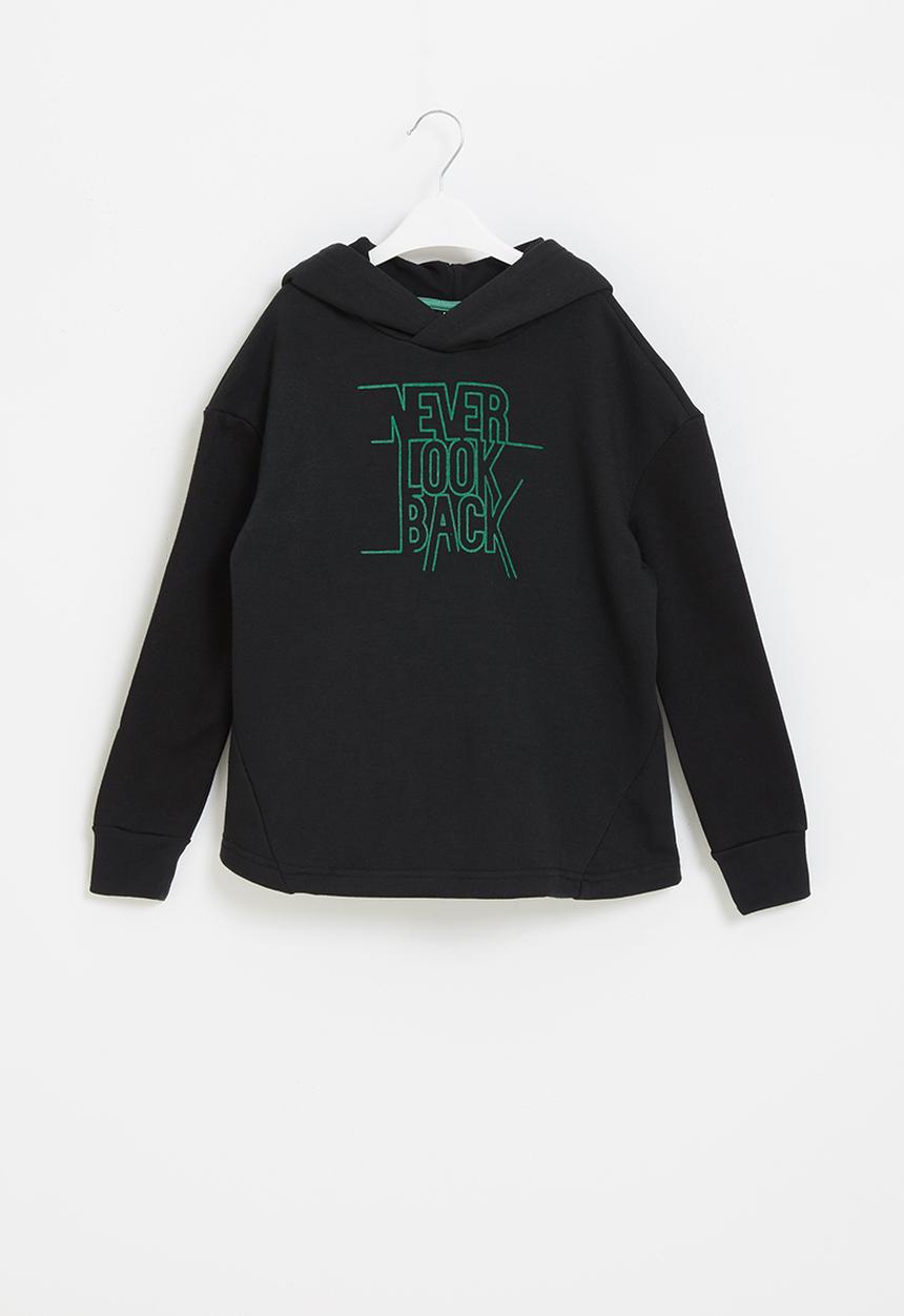 Rebel Republic - Boys sporty hoody - black