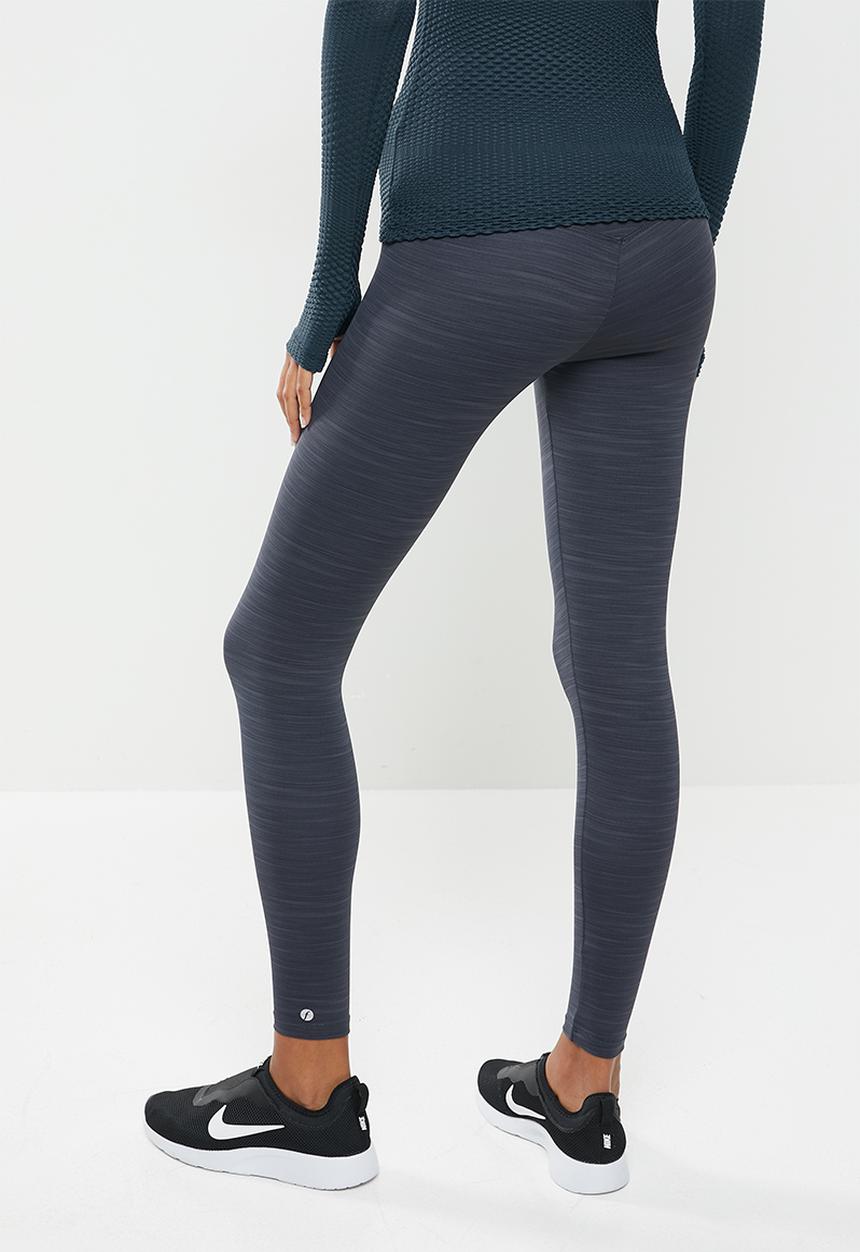 Fitgymwear - Space-dye ultra skinny - grey