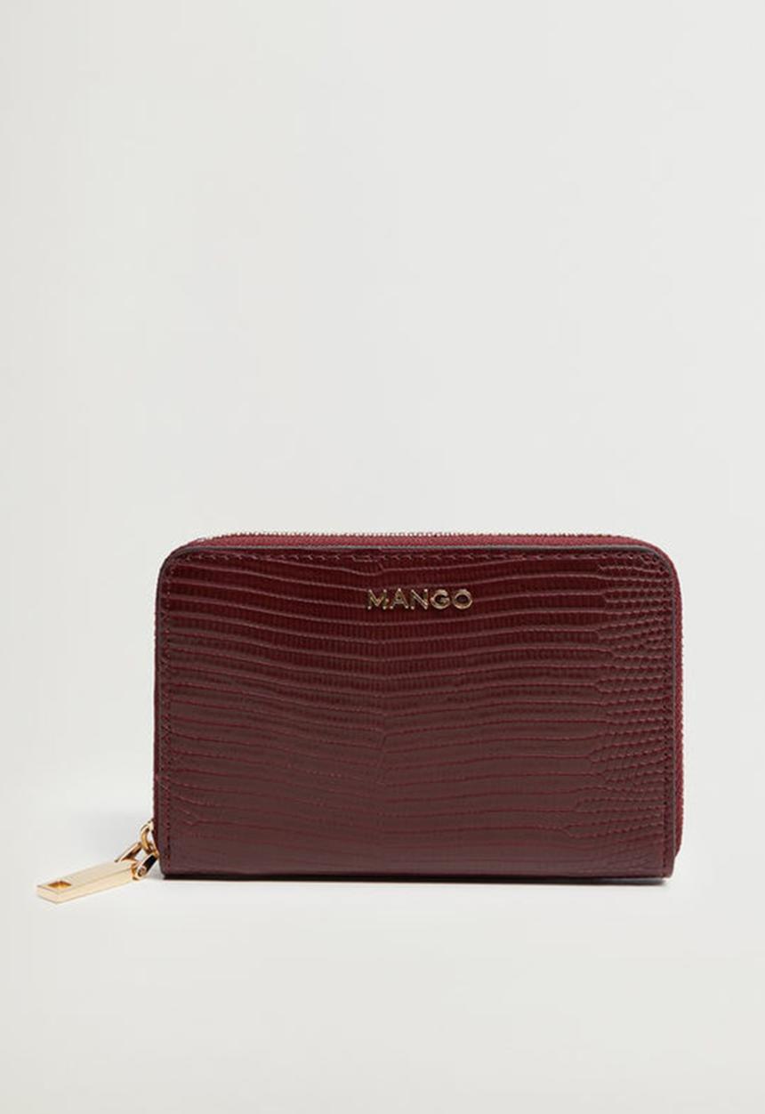 Violeta by Mango - Brais purse/ dark red