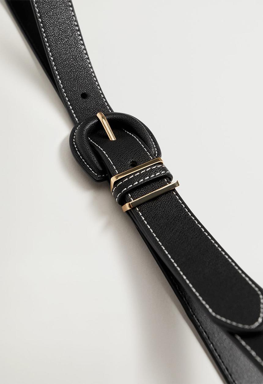 Violeta by Mango - Aby belt - black