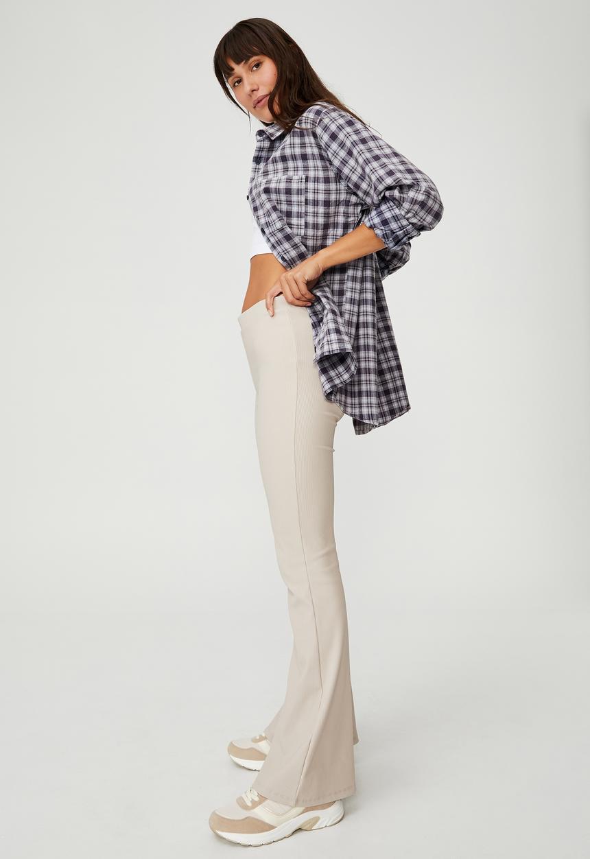 Cotton On - Boyfriend shirt - norway check medieval blue