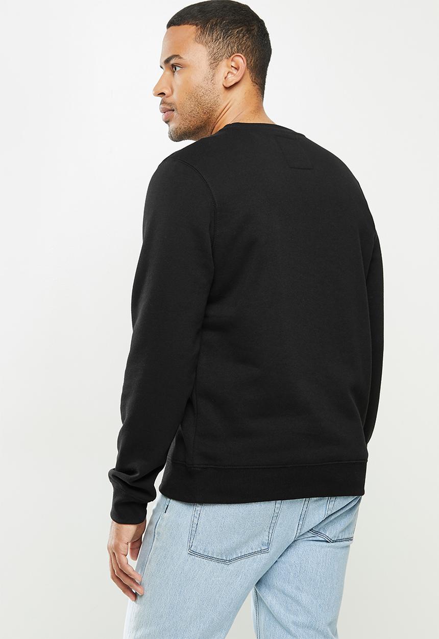 Fox - Refract crew fleece - black