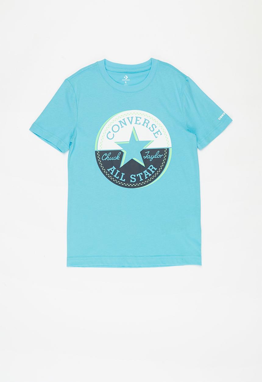 Converse - Converse block this way cp tee - light blue