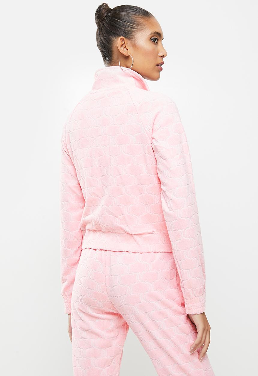 Juicy Couture - Towel tanya track top - pink