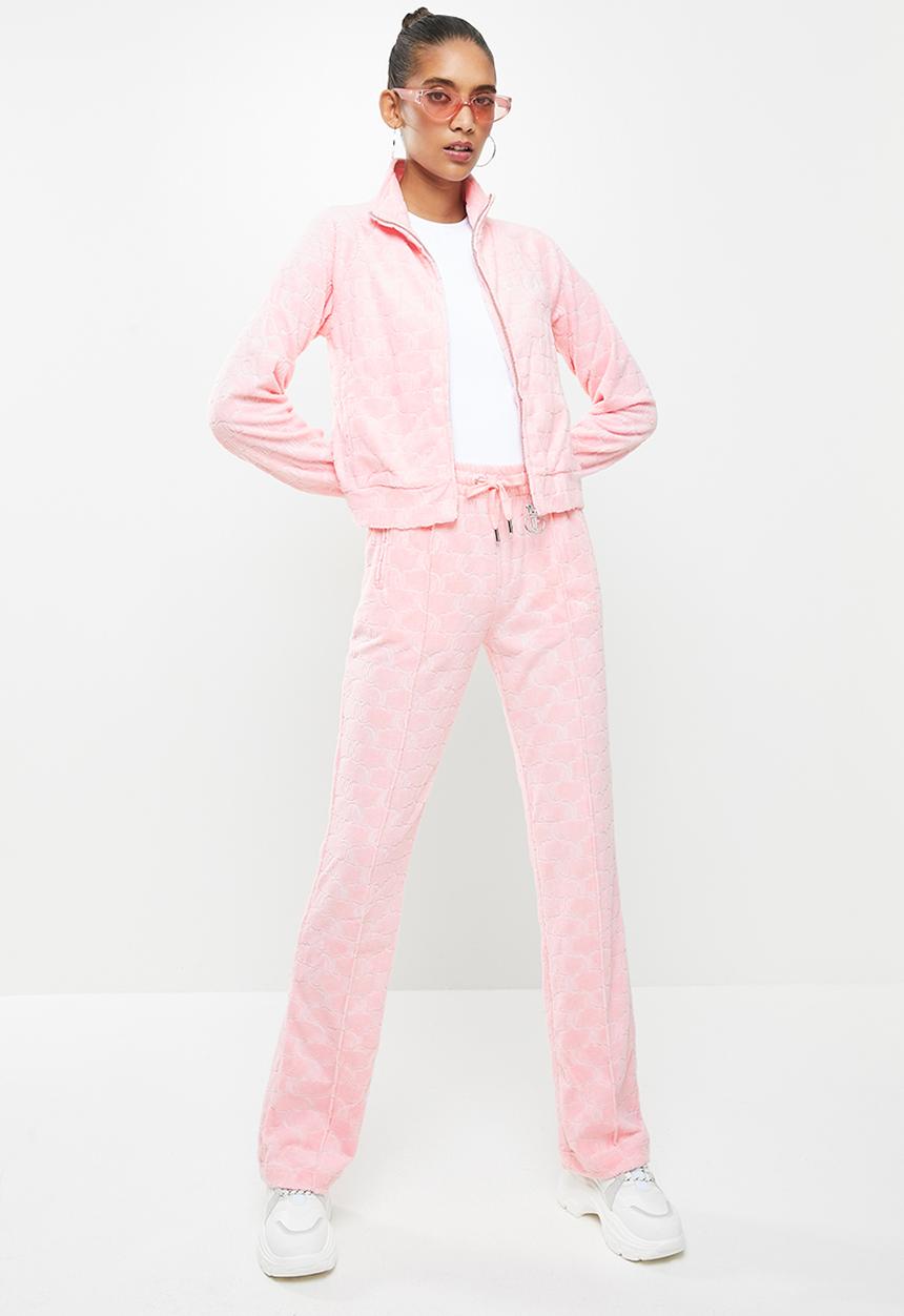 Juicy Couture - Towel tanya track top - pink