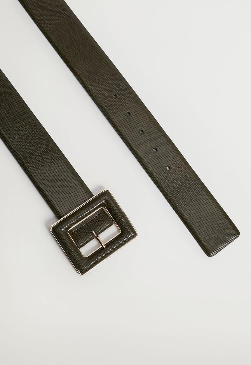 Violeta by Mango - Dan belt - green