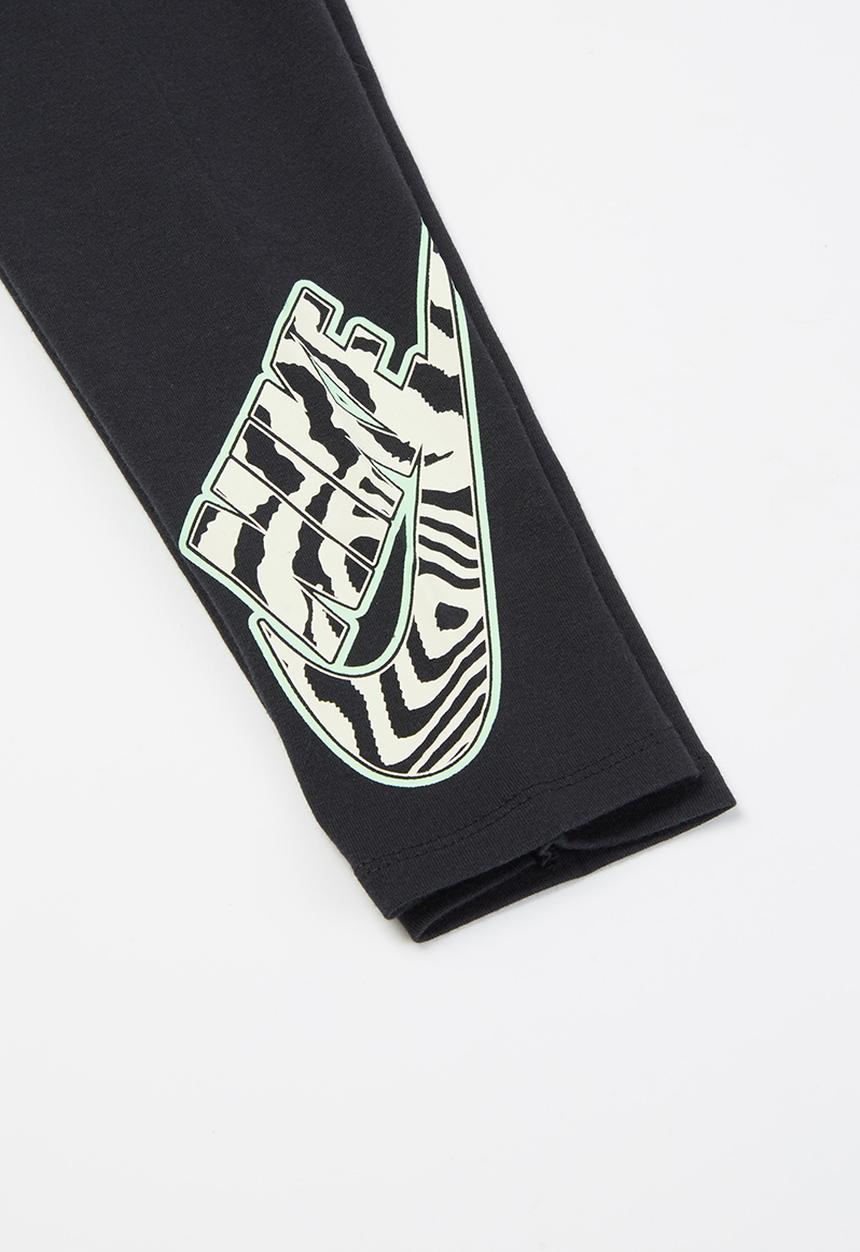 Nike - Nike electric zebra legging - black