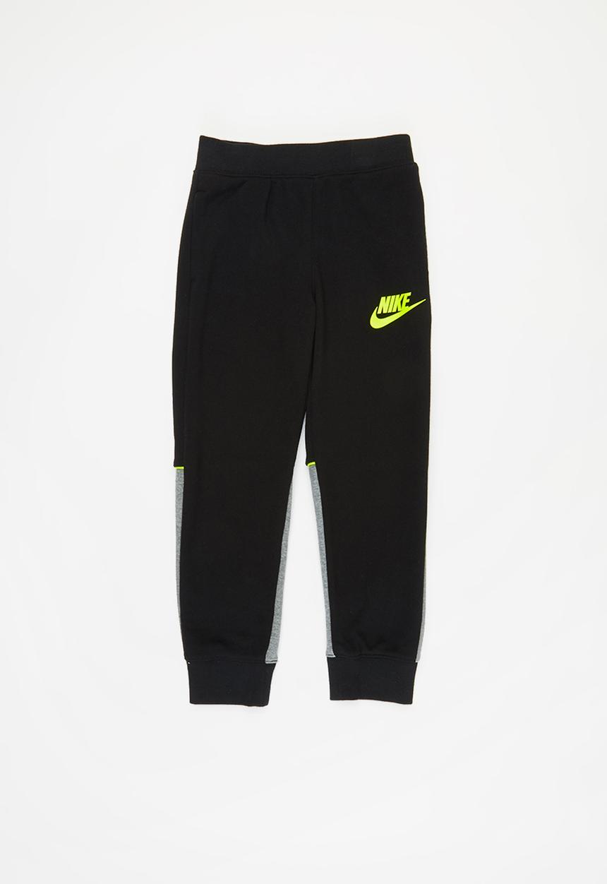 Nike - Nike glow colour blocked pant - black