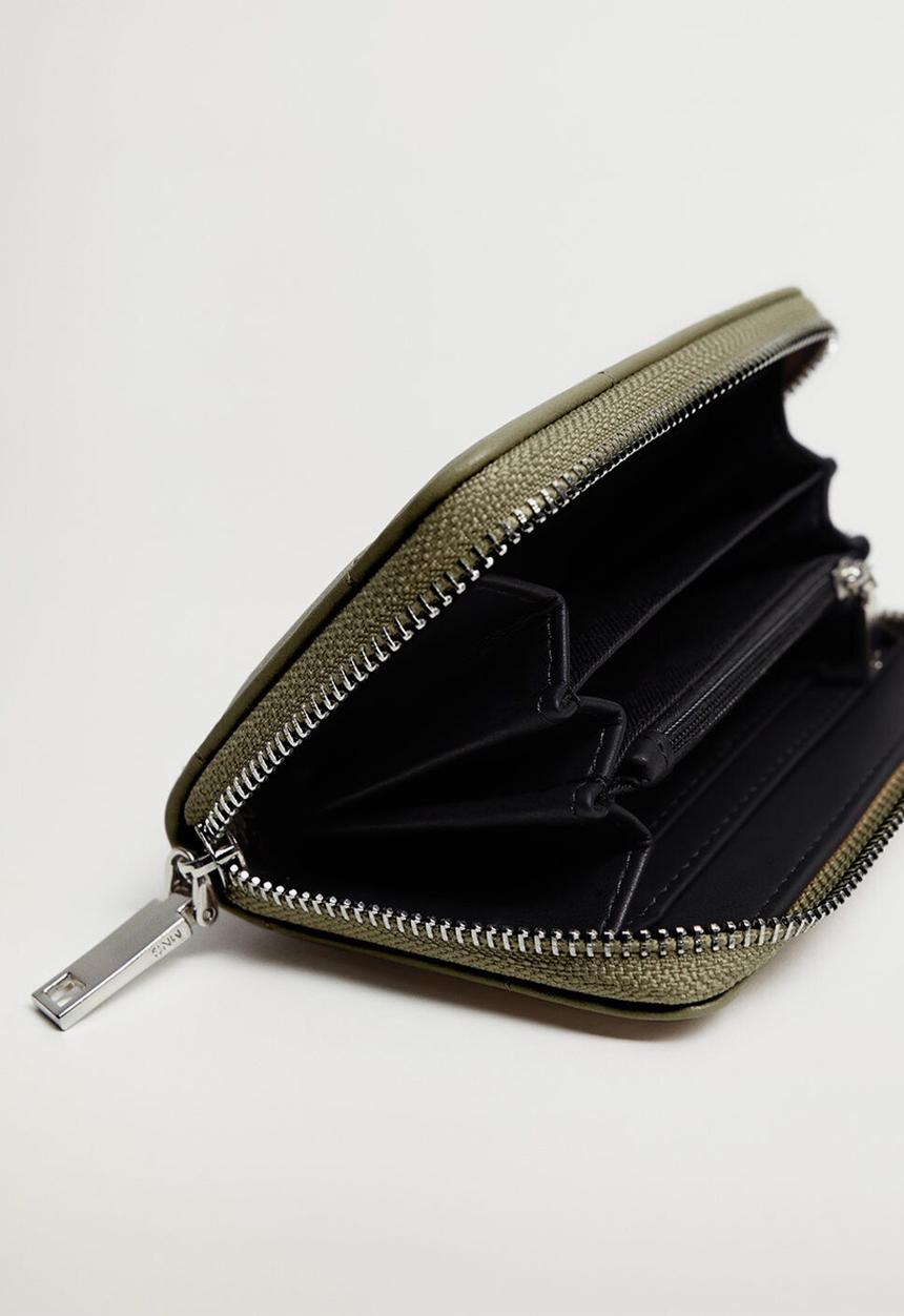 Violeta by Mango - Pillow purse- green