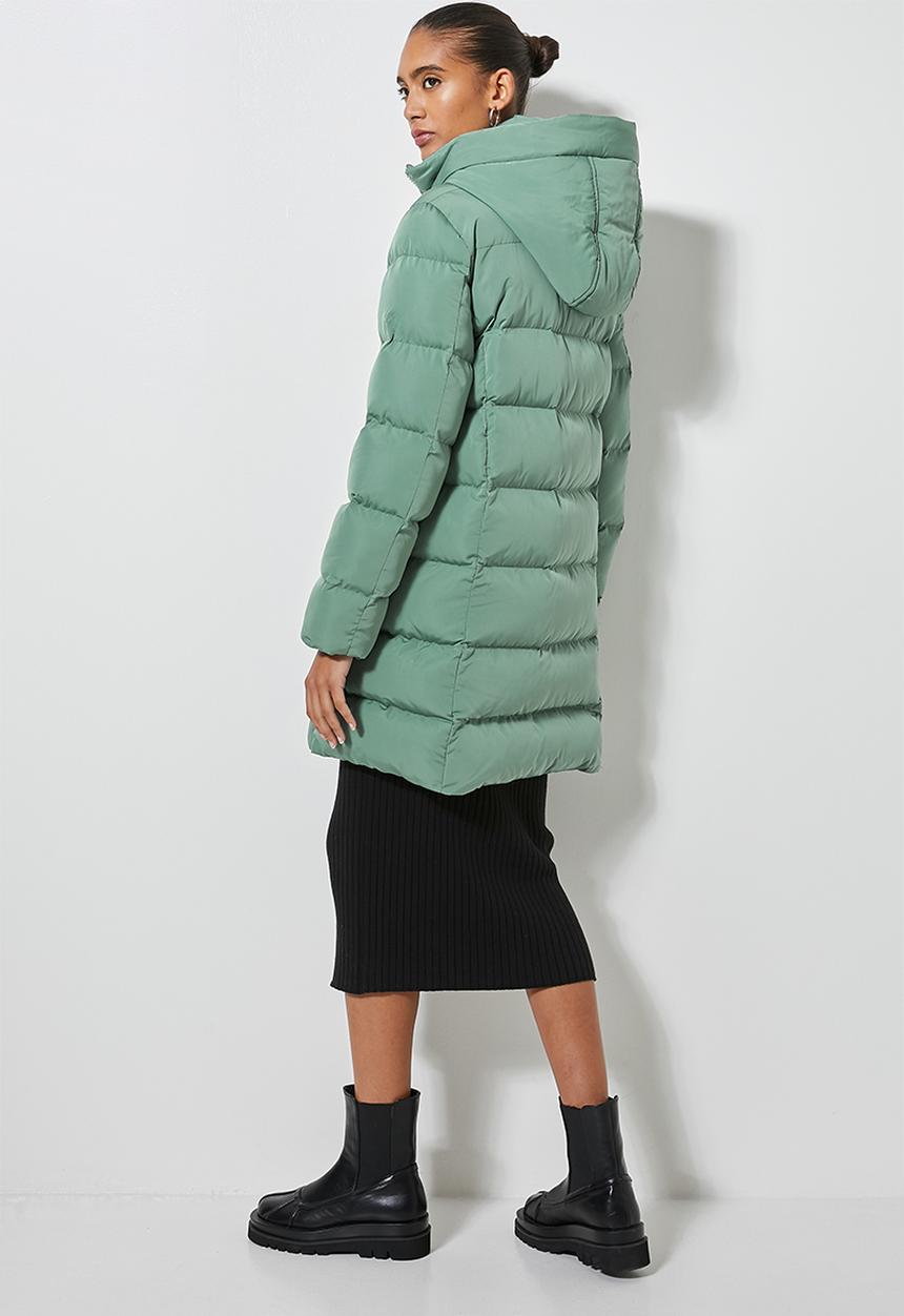 Superbalist - Midi puffer - deep sage