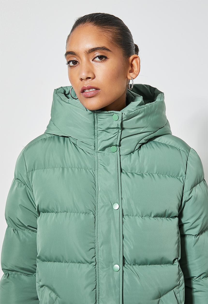 Superbalist - Midi puffer - deep sage