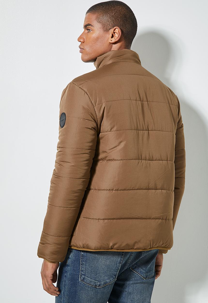 Superbalist - Shaw puffer jacket - brown