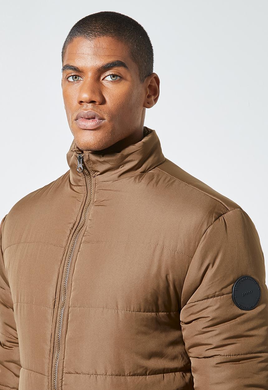 Superbalist - Shaw puffer jacket - brown