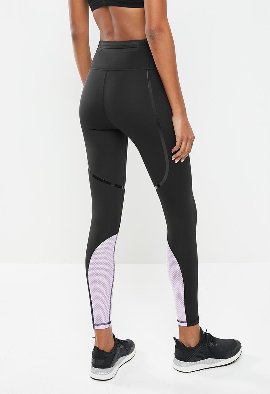 PUMA - Train bonded high waisted full tights - black