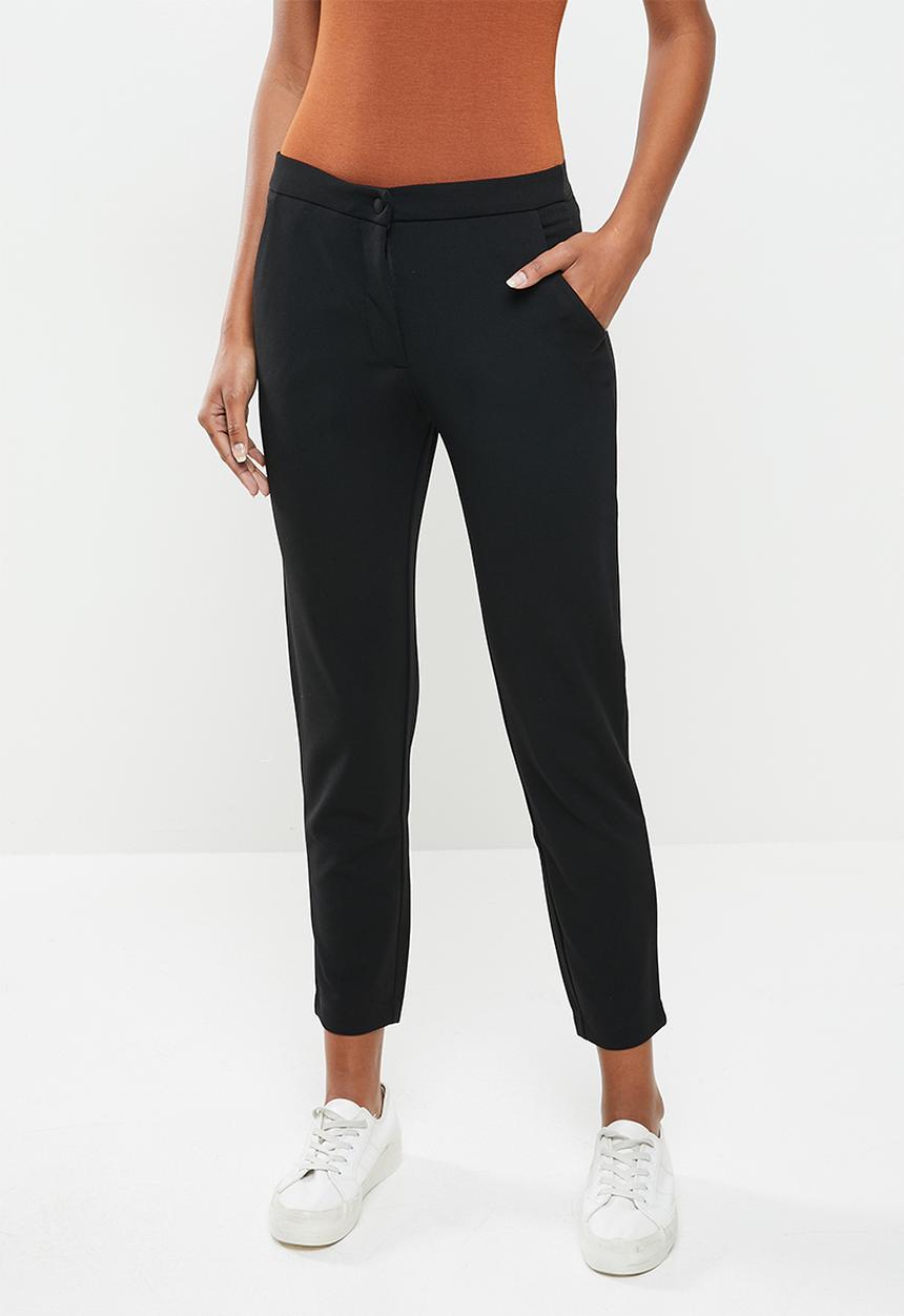 Jacqueline de Yong - Caro catia ankle pant - black