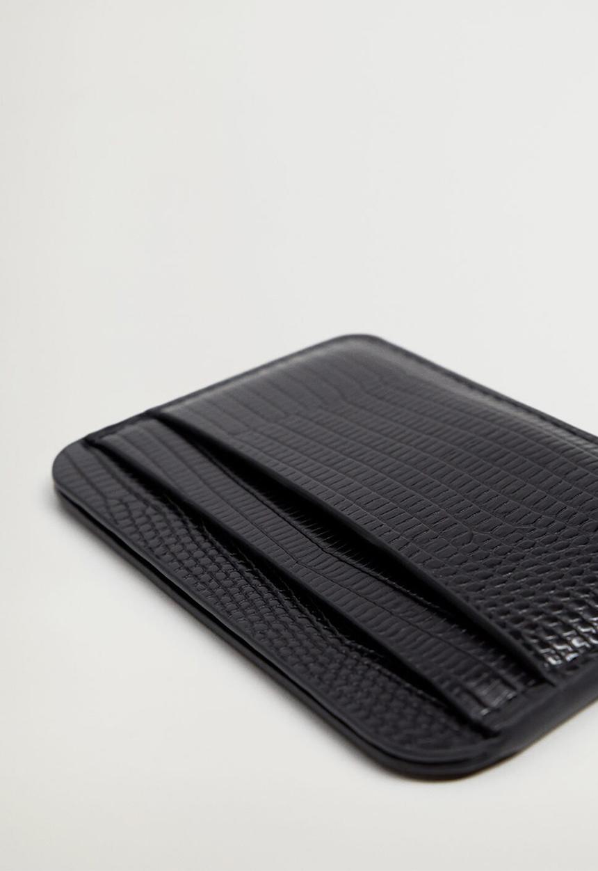 Violeta by Mango - Lizzy card holder - black
