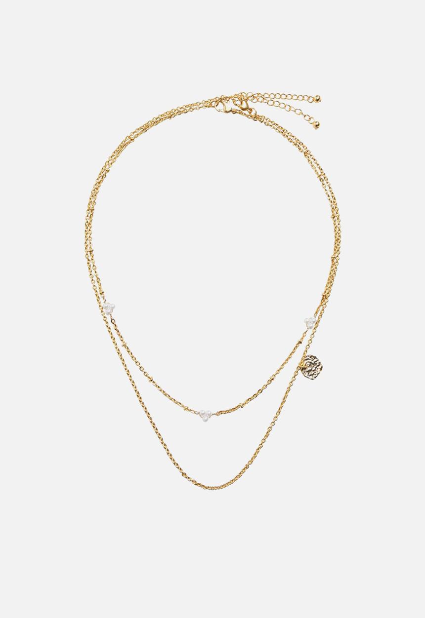 Violeta by Mango - Orion necklace - gold