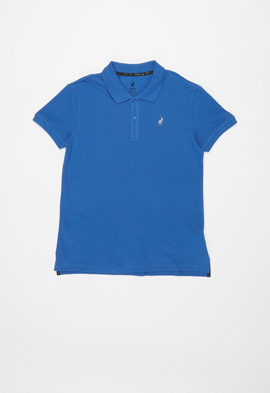 POLO - Boys austin short sleeve golfer - blue