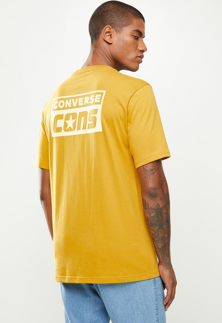 Converse - Converse cons graphic tee - mustard 
