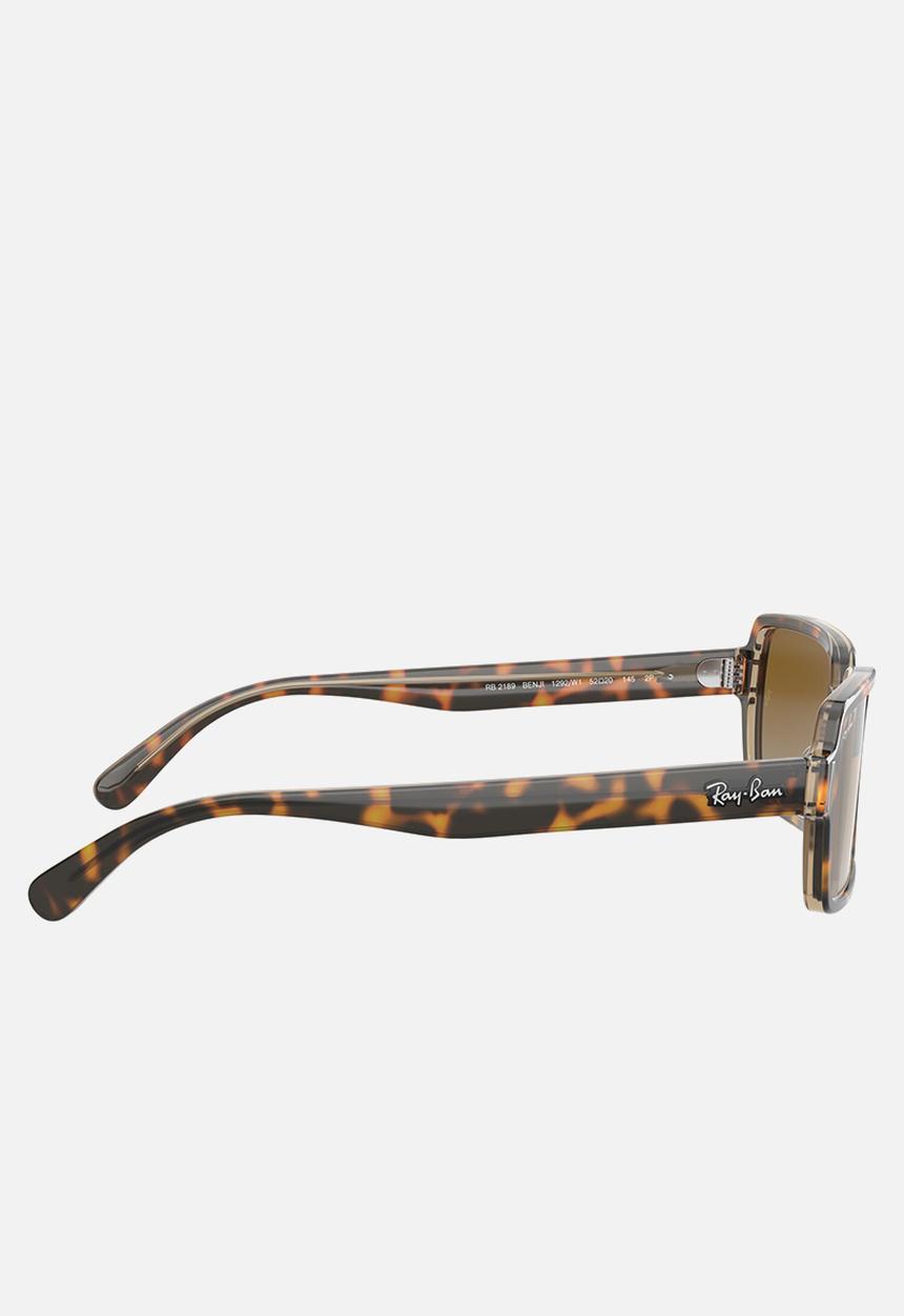 Ray-Ban - Benji sunglasses - havana on transparent brown