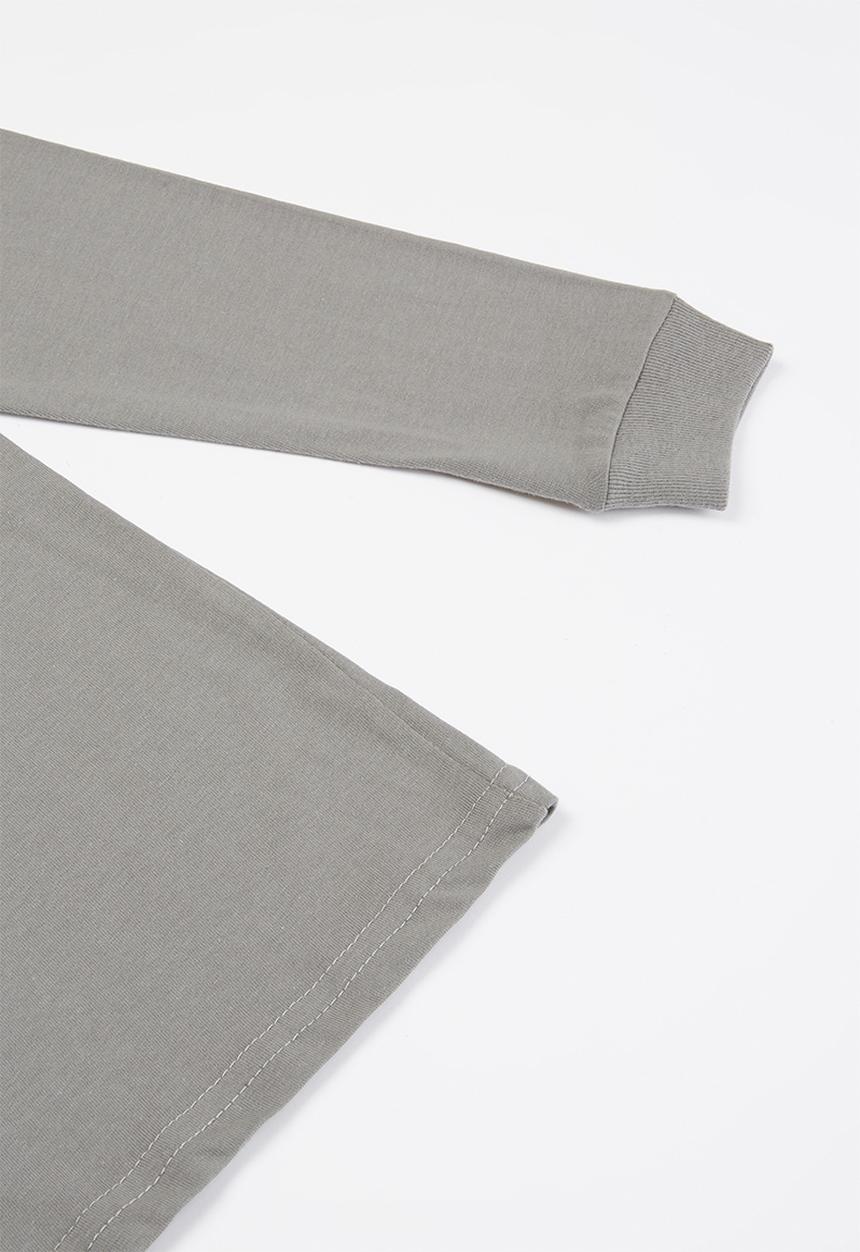 Fox - Wayfarer long sleeve tee - grey