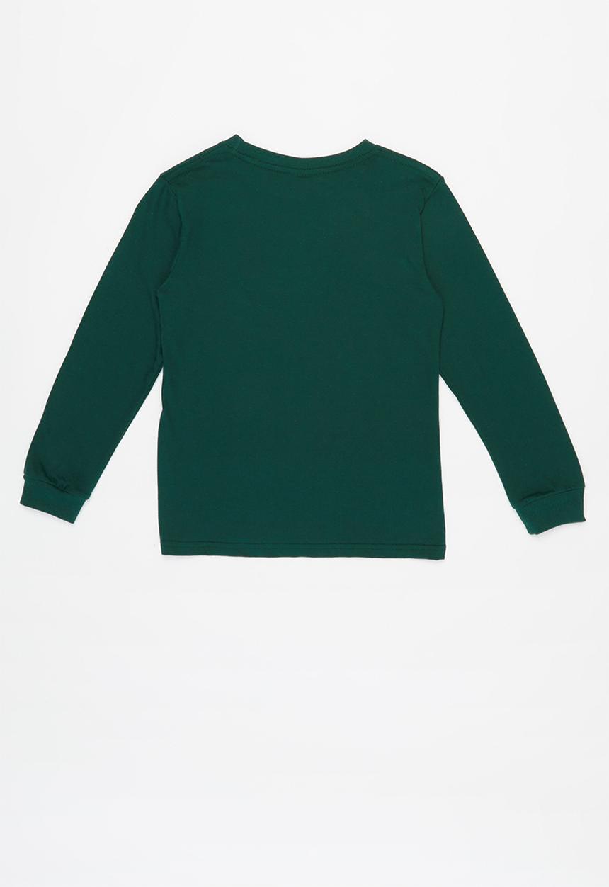 Fox - Wayfarer long sleeve tee - green