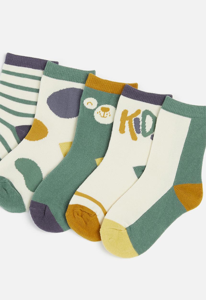 Pop Candy - Boys 5 pack socks - multi