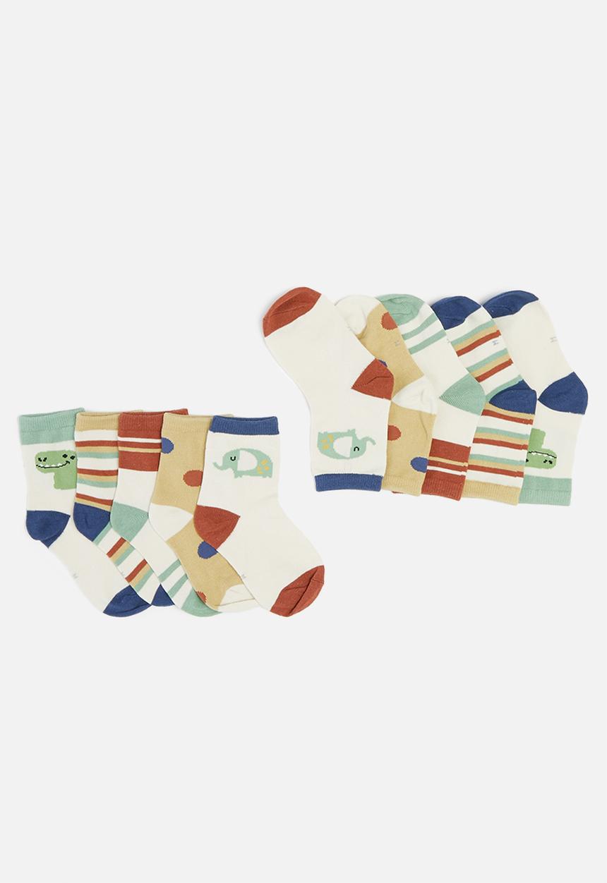 Pop Candy - Boys 5 pack socks - multi