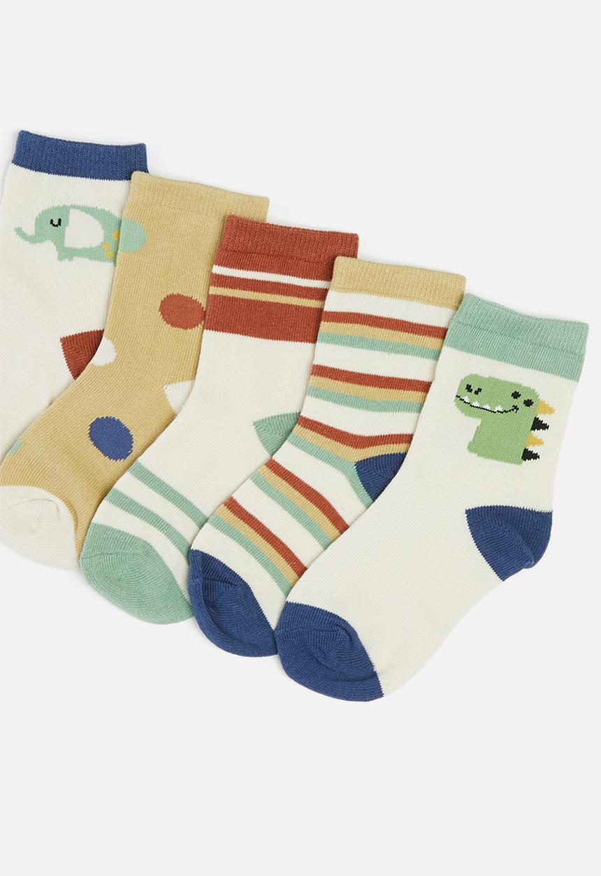 Pop Candy - Boys 5 pack socks - multi