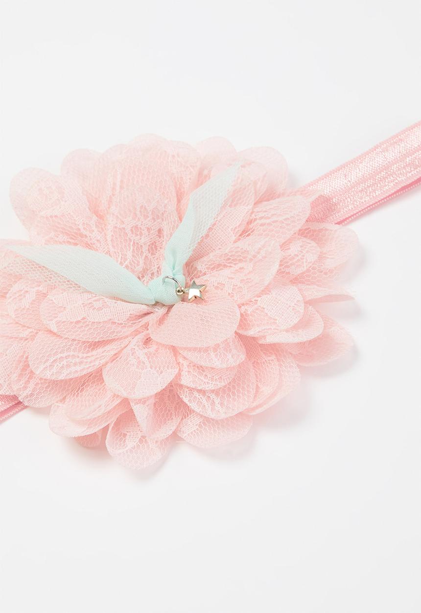 Pop Candy - Girls booties & headband set - pink