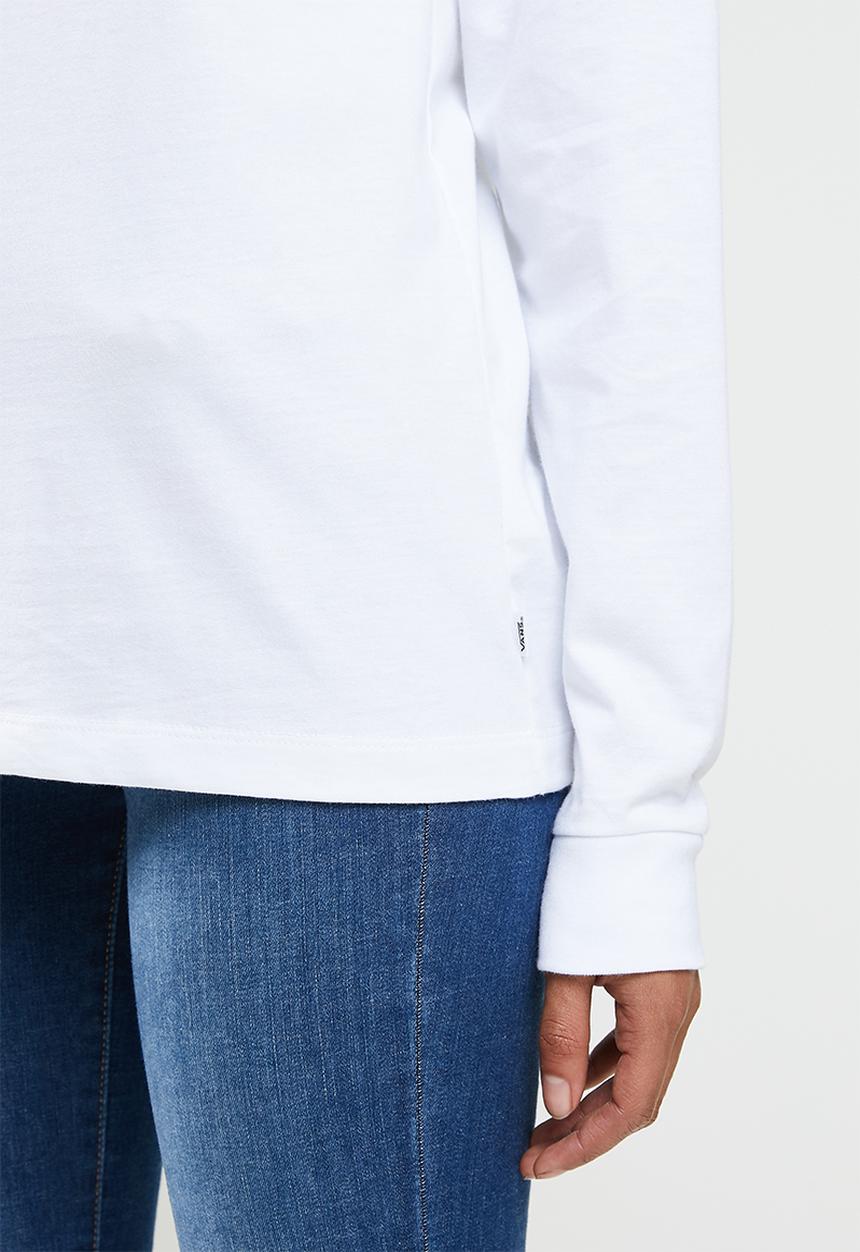 Vans - Flying v classic long sleeve bf - white