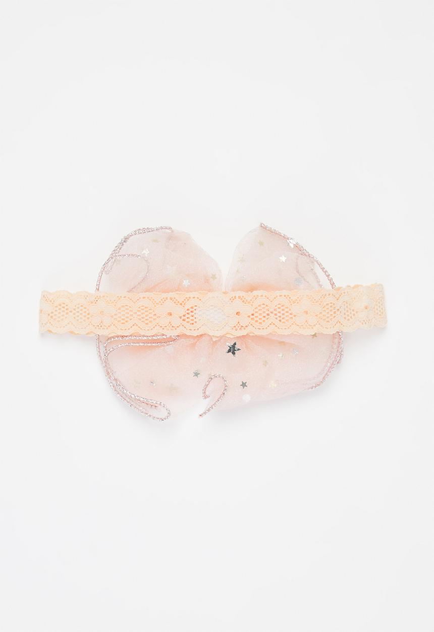 Pop Candy - Bow headband - peach