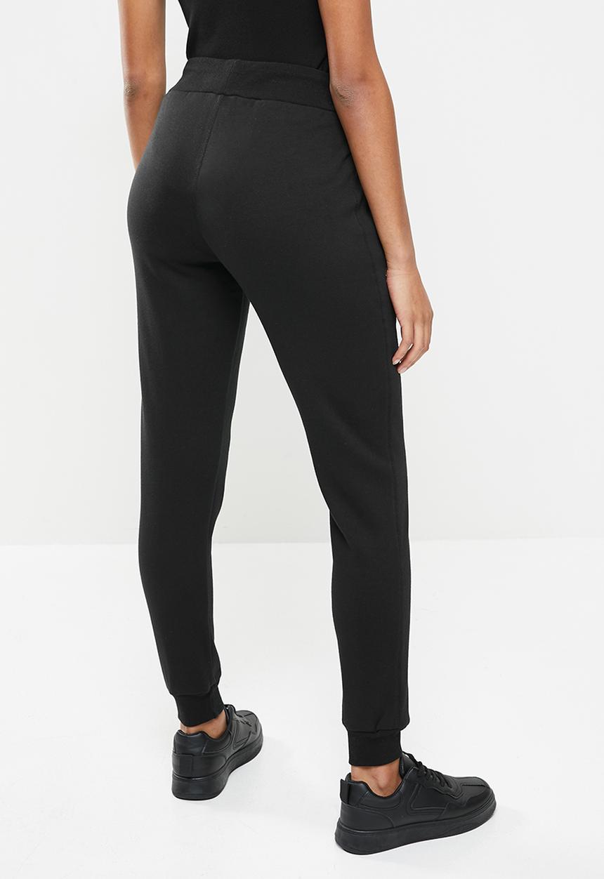 Aca Joe - Small logo joggers - black