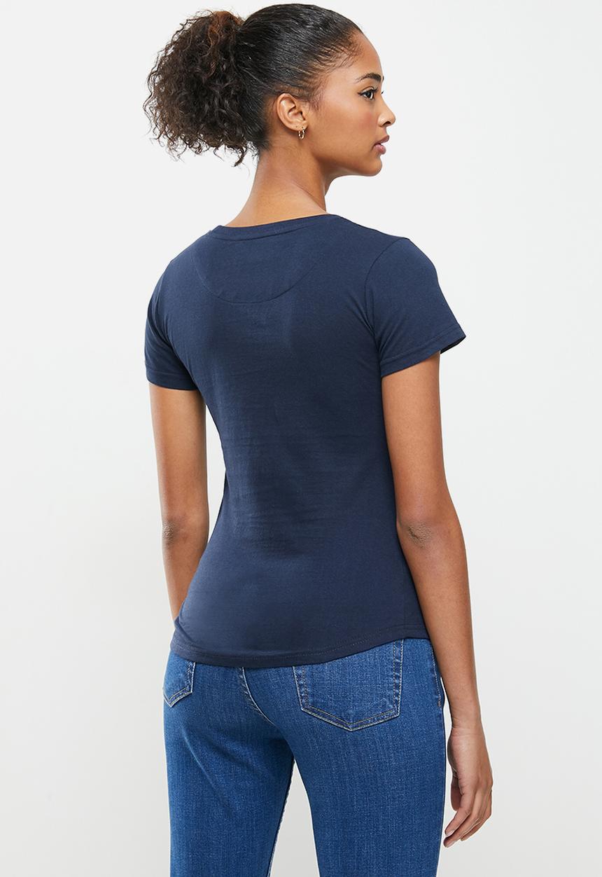Aca Joe - Crew short sleeve tee - navy