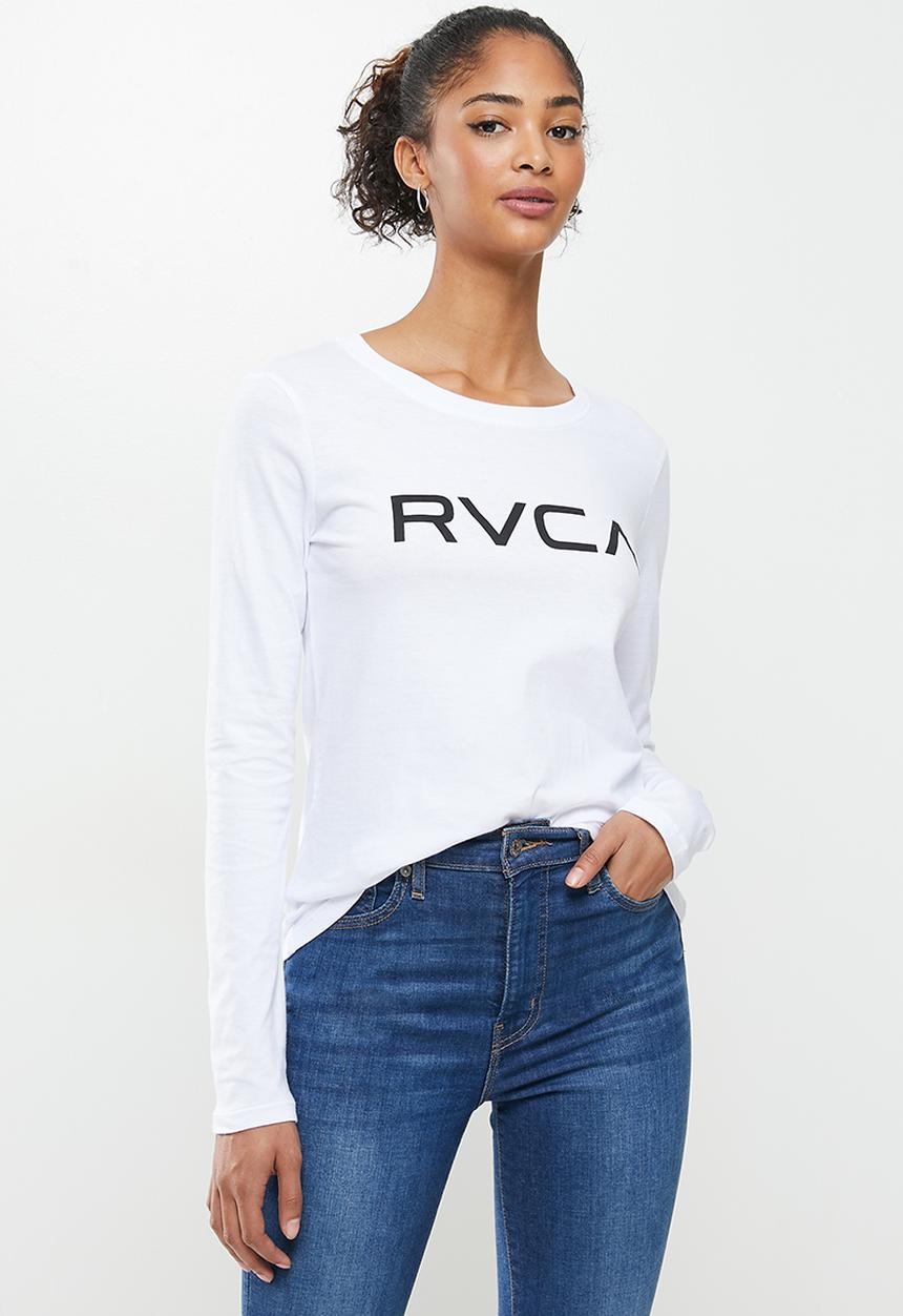 RVCA - Big rvca long sleeve tee - white