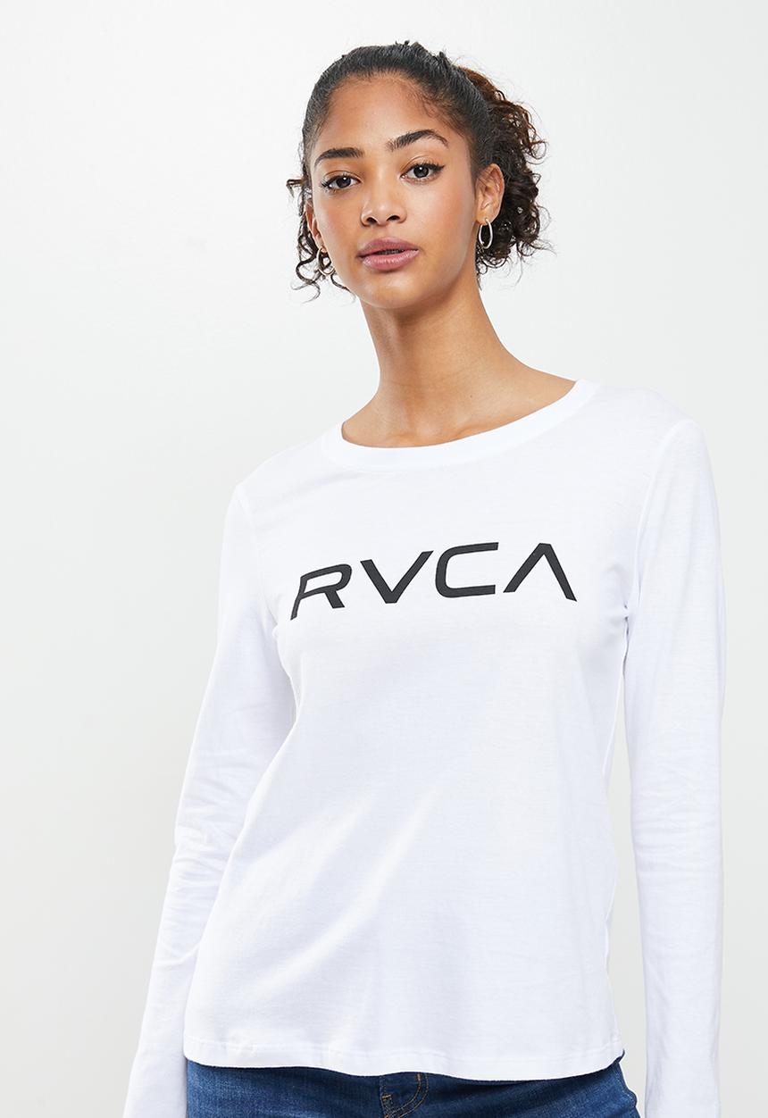 RVCA - Big rvca long sleeve tee - white