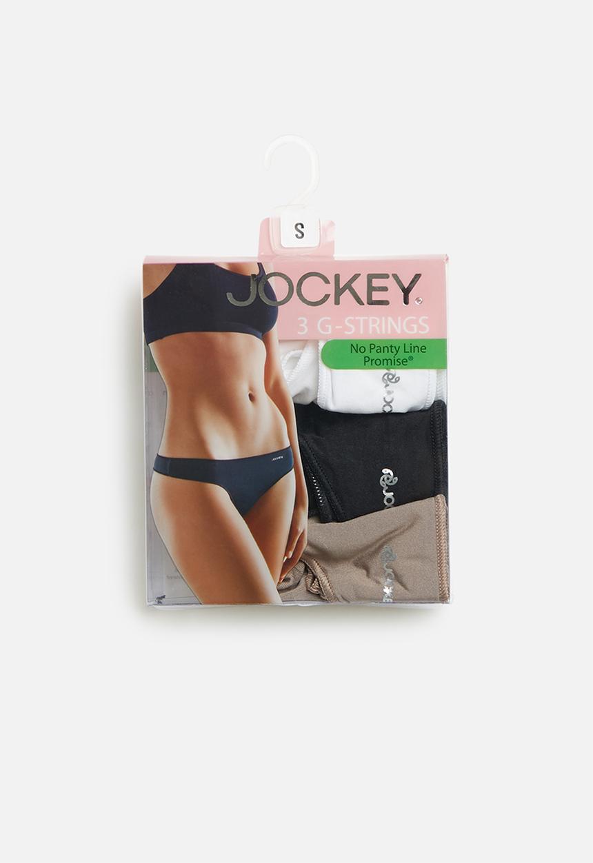 Jockey - 3-pack ladies npl g-string - multi
