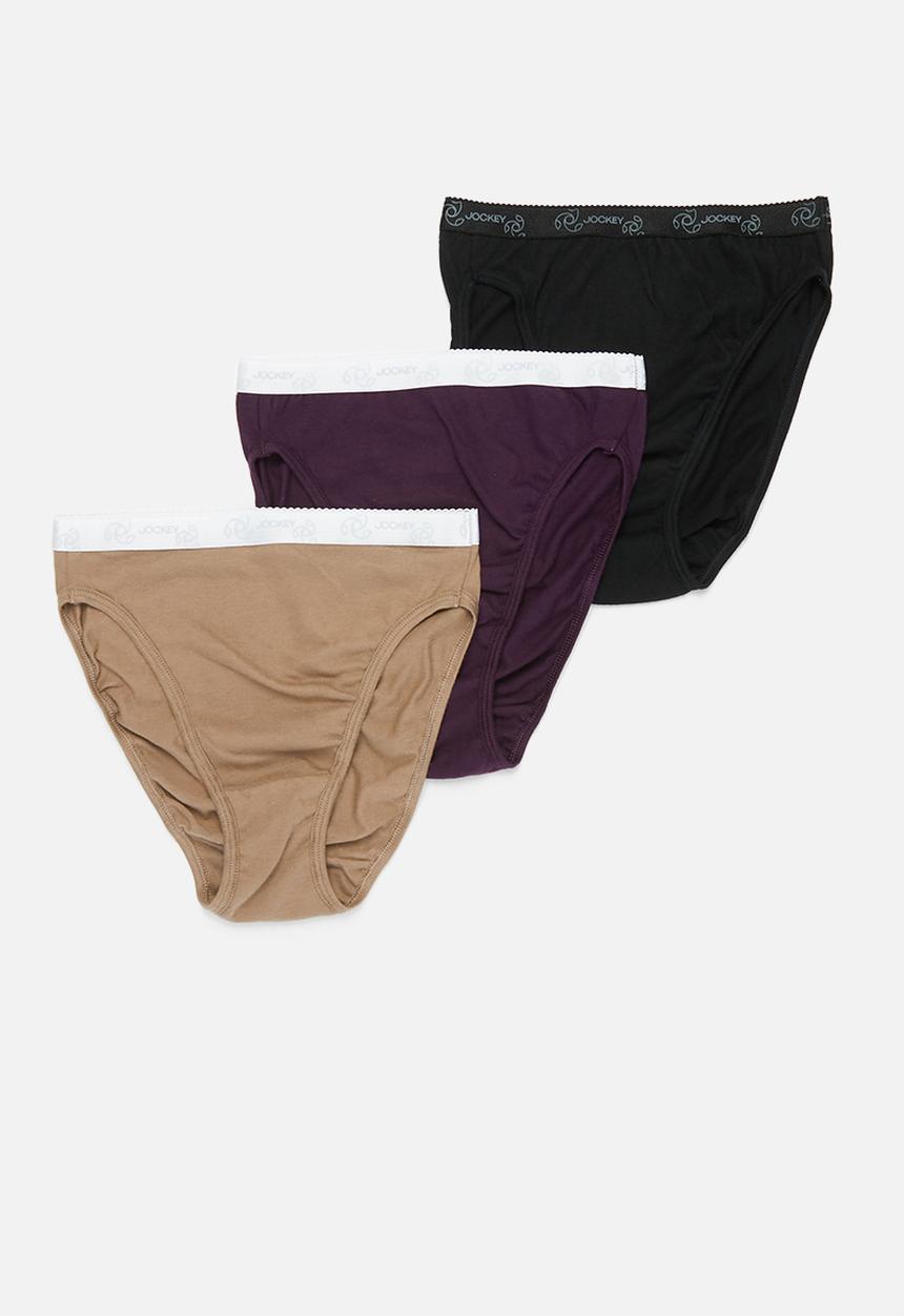 Jockey - 3-pack plain french cut - multi