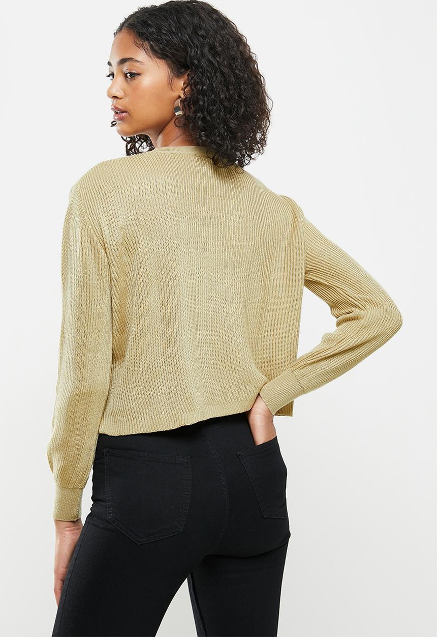Blake - Boxy pullover - stone