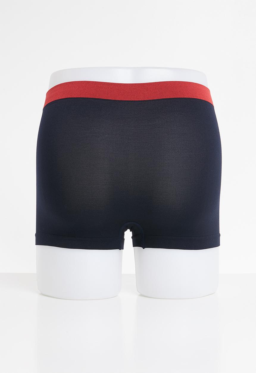 Jonathan D - 2-Pack seamless briefs - navy & red