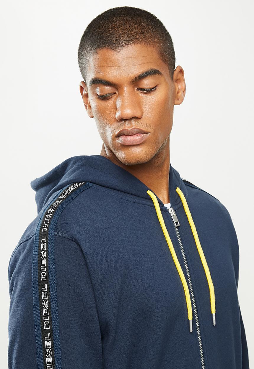 Diesel  - Umlt-brandon-z hoodie - navy