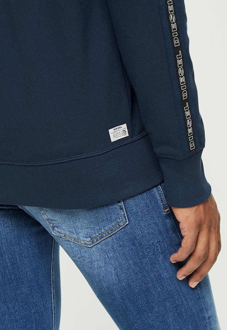 Diesel  - Umlt-brandon-z hoodie - navy