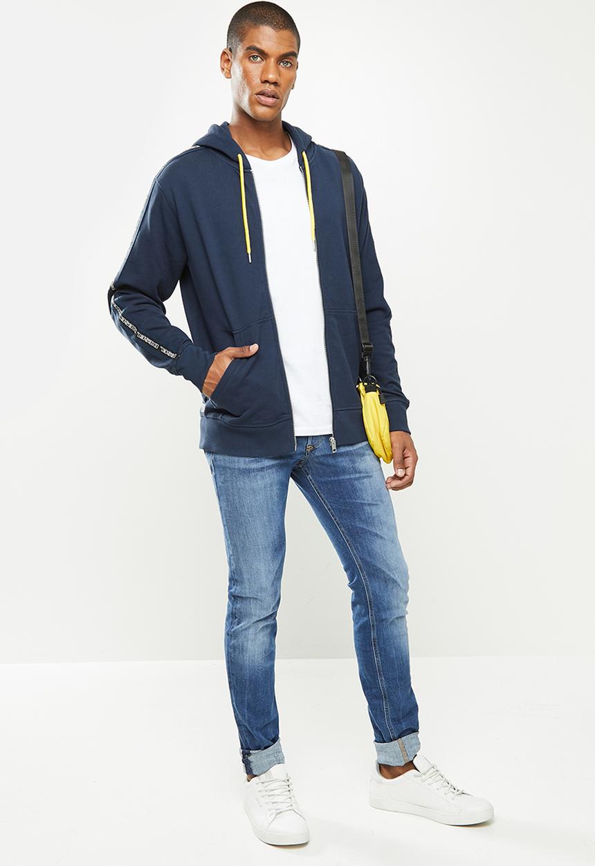 Diesel  - Umlt-brandon-z hoodie - navy