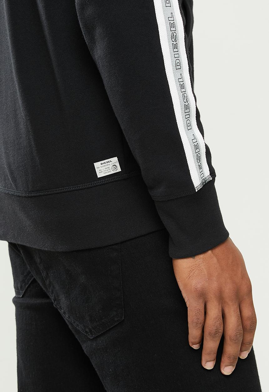 Diesel  - Umlt-brandon-z hoodie - black