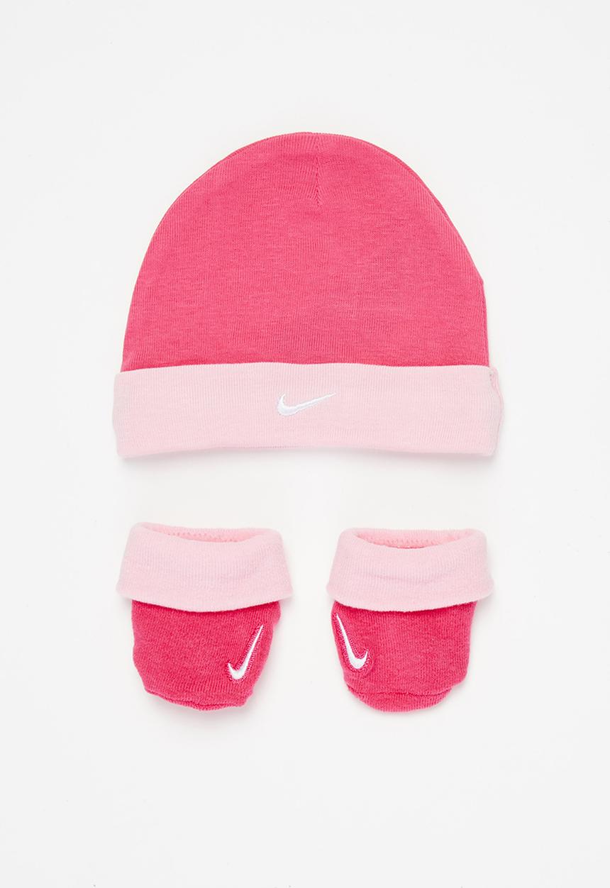 Nike - Nhn simple swoosh hat & bootie - pink