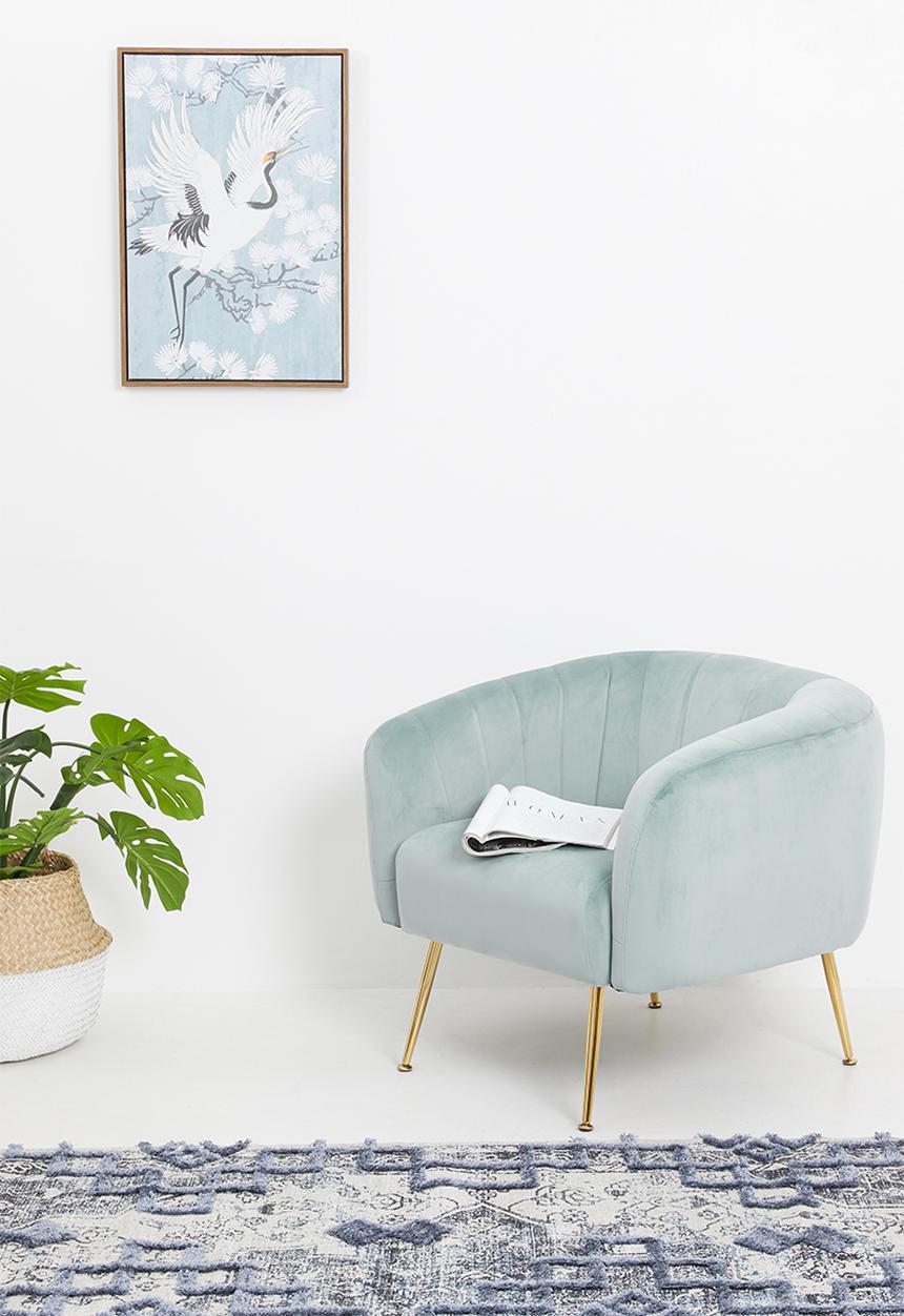 Sixth Floor - Eero occasional chair - blue grey