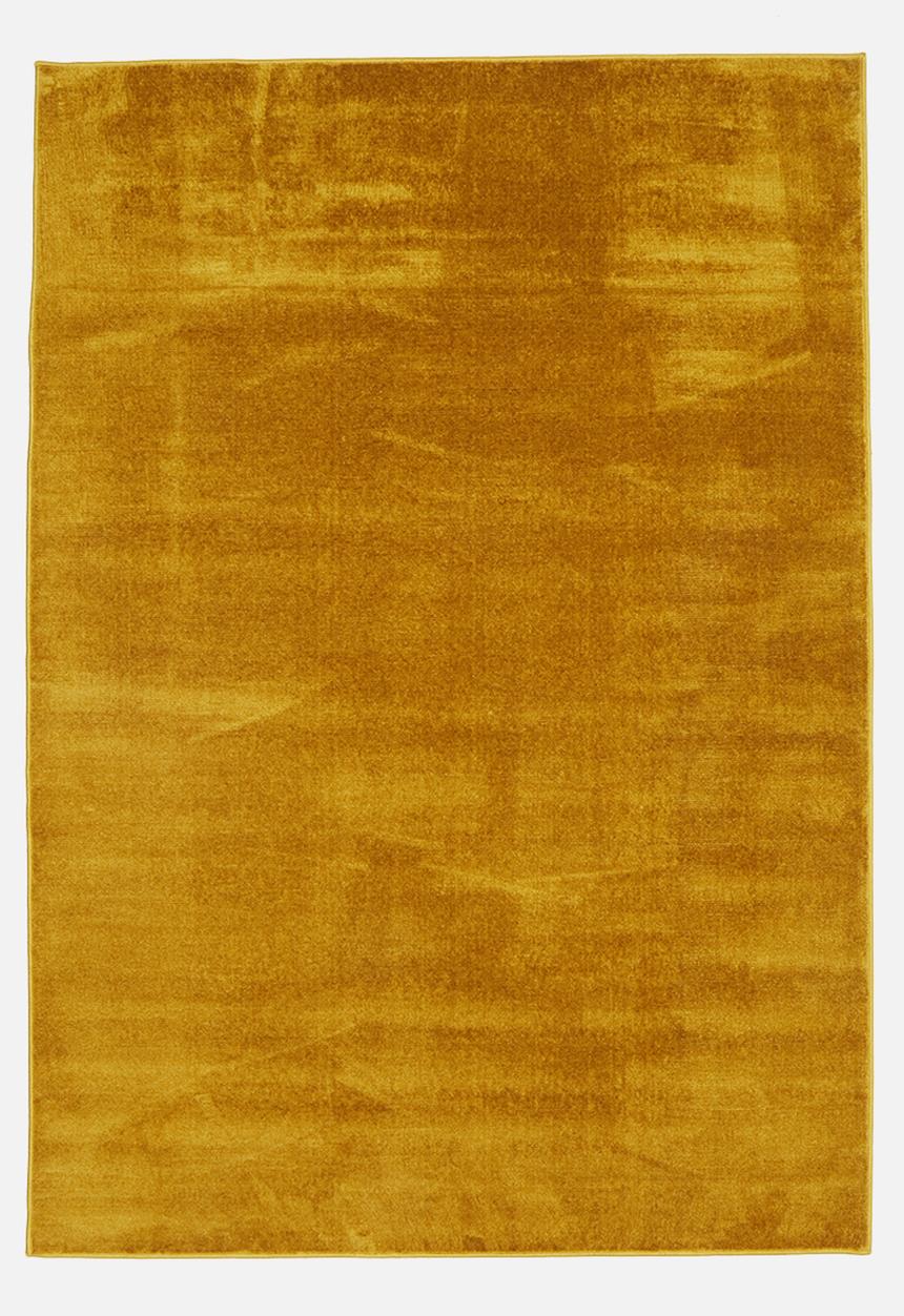 Sixth Floor - Silky micro polyester rug - mustard