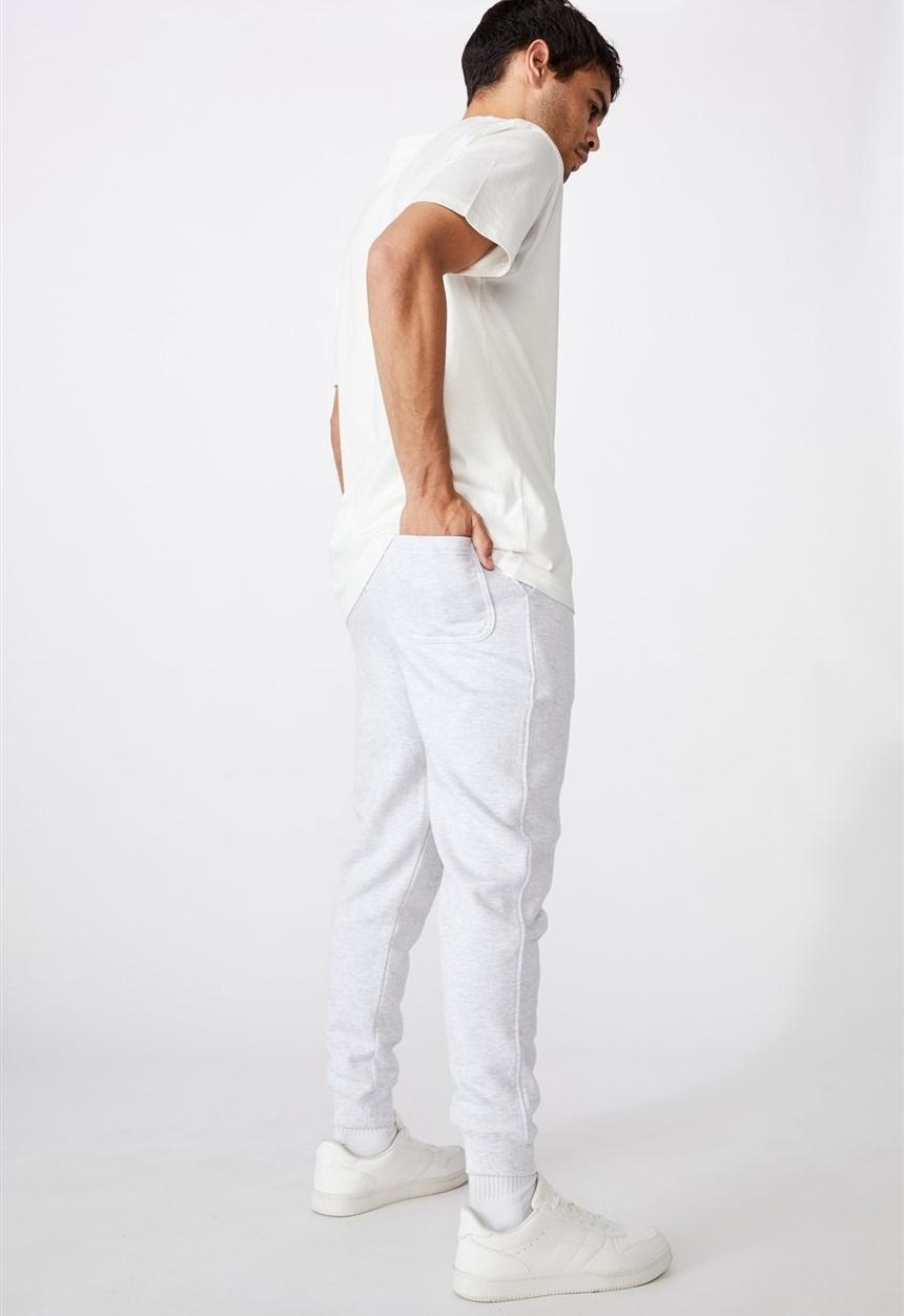 Cotton On - Trippy slim trackie - athletic marle