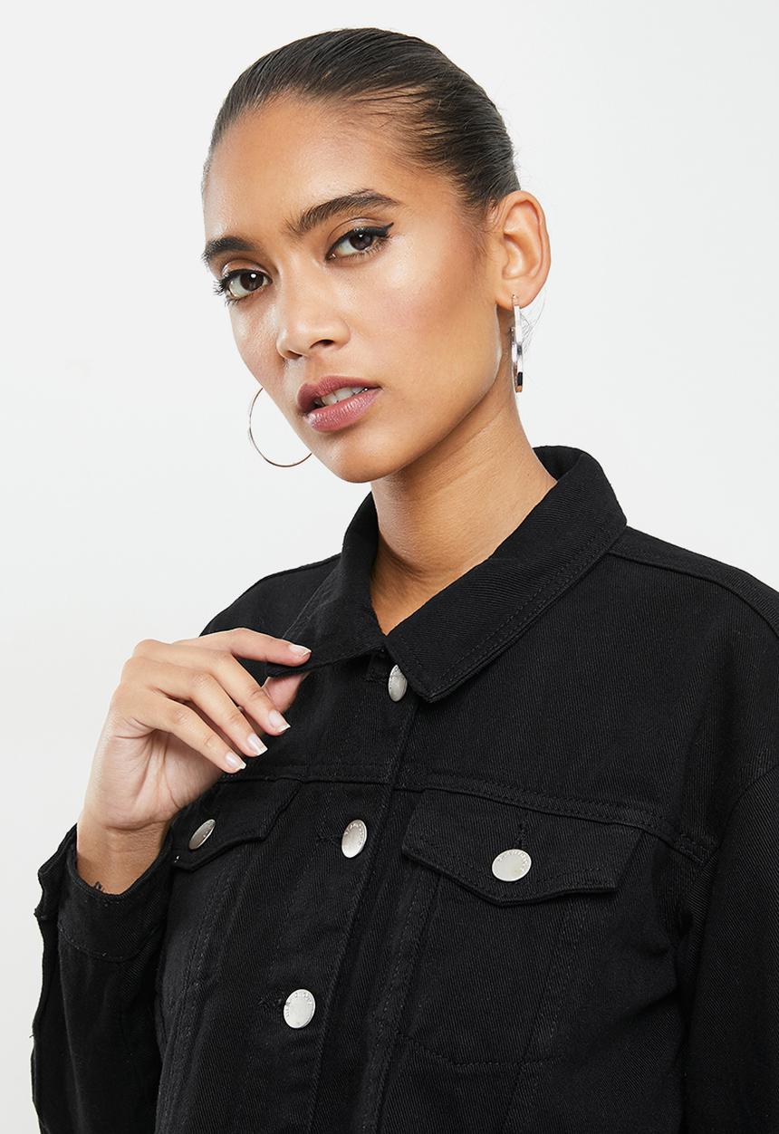Glamorous - Denim jacket - black